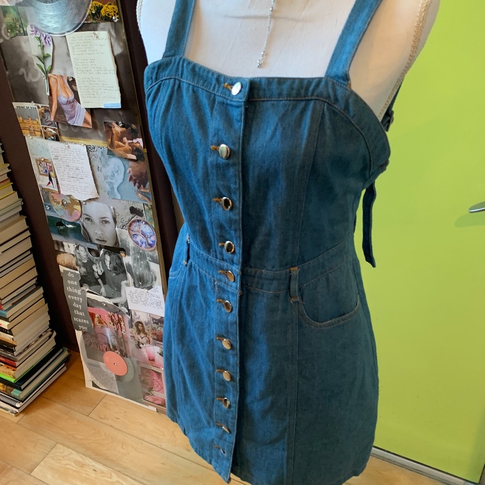 Denim dress